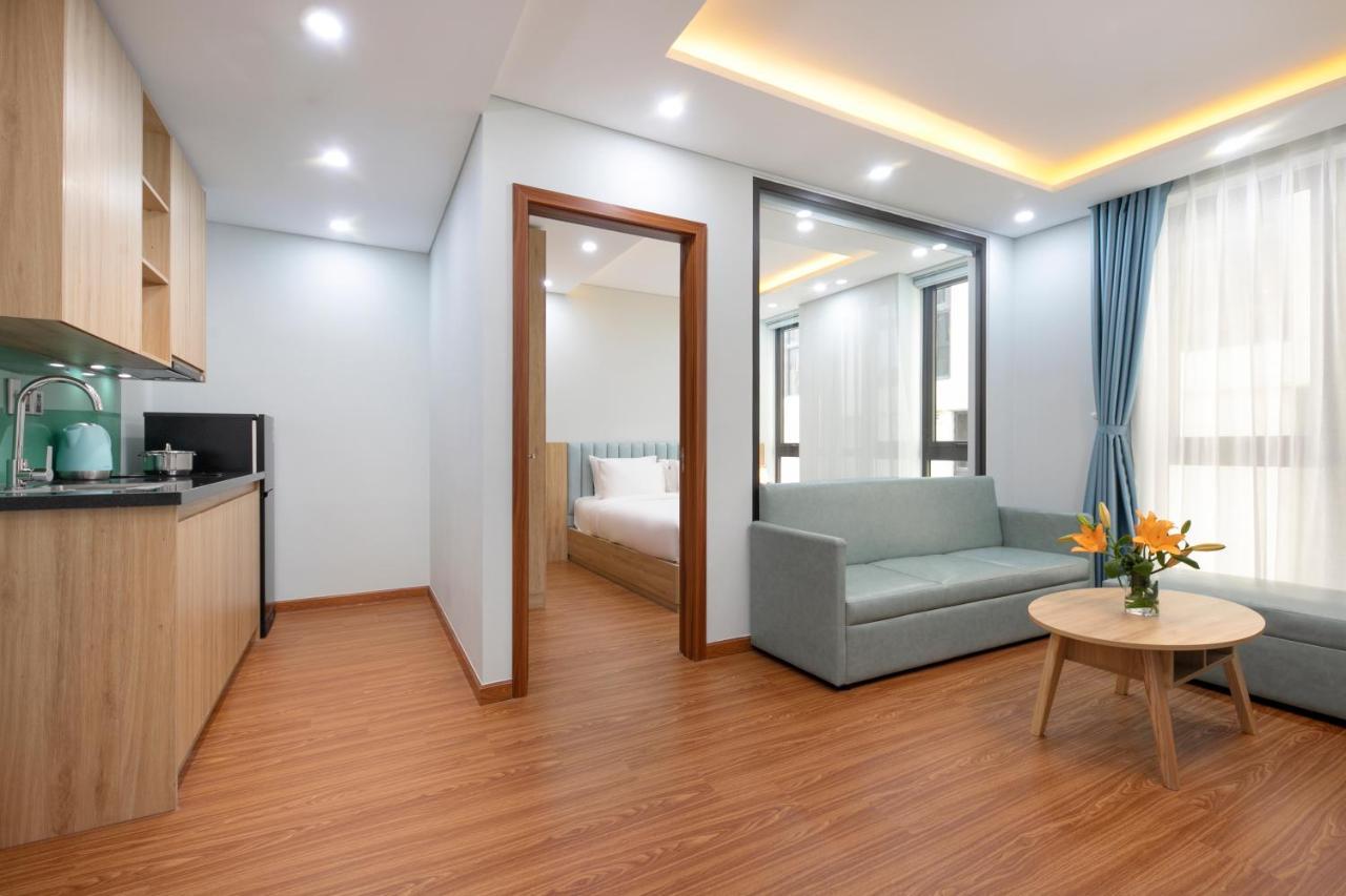 Hummer Hotel & Apartment Da Nang Beach Bagian luar foto