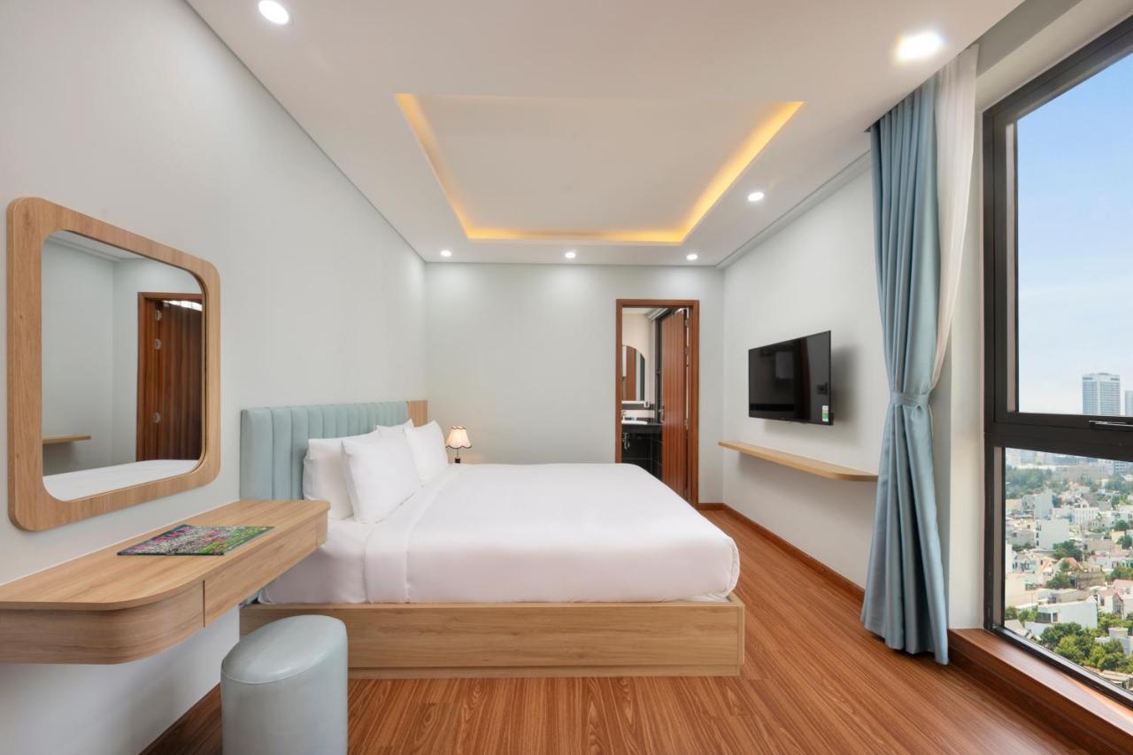 Hummer Hotel & Apartment Da Nang Beach Bagian luar foto