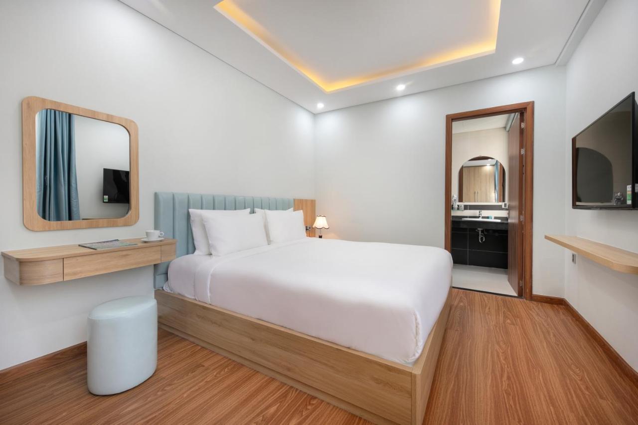 Hummer Hotel & Apartment Da Nang Beach Bagian luar foto