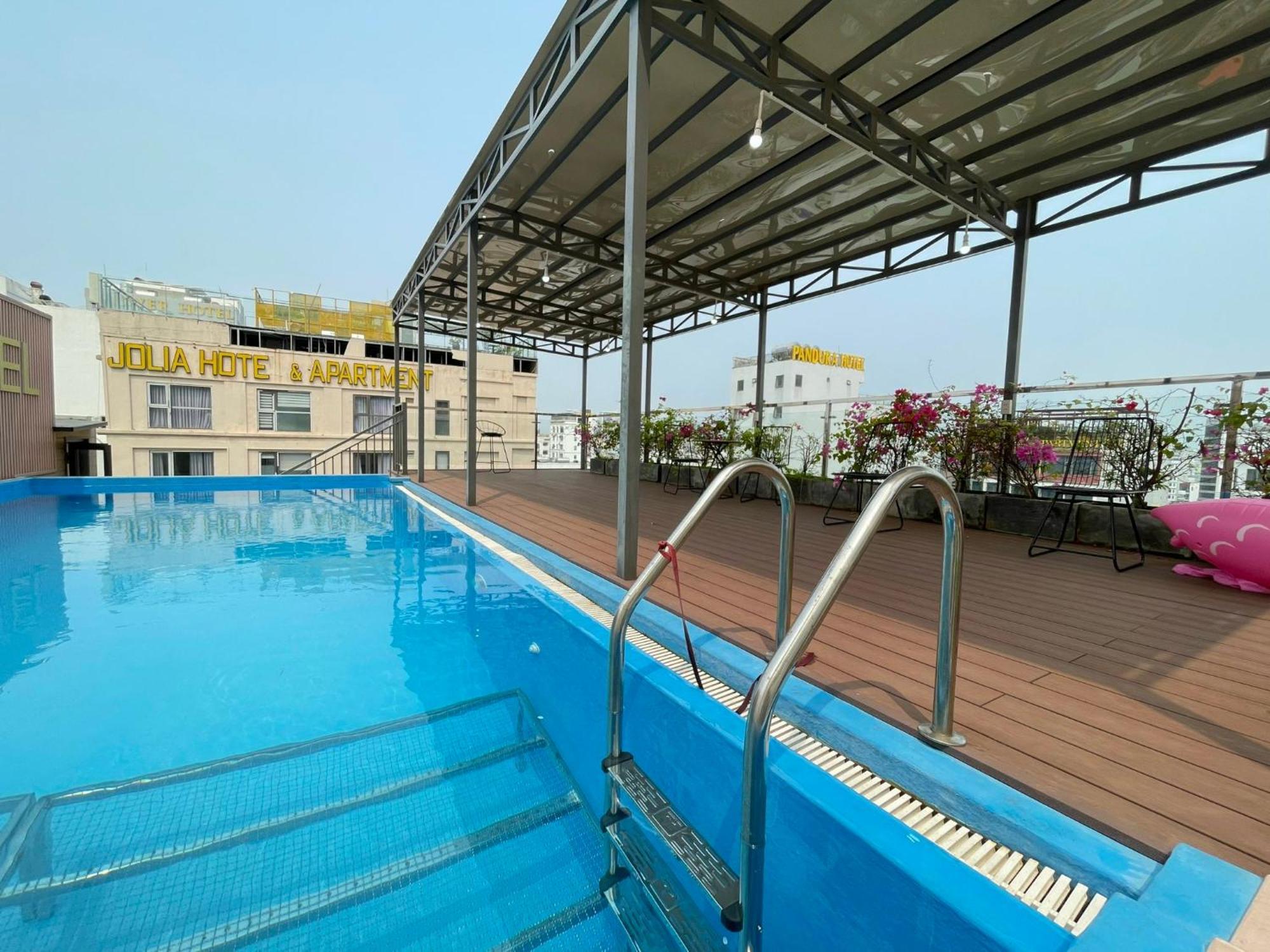 Hummer Hotel & Apartment Da Nang Beach Bagian luar foto
