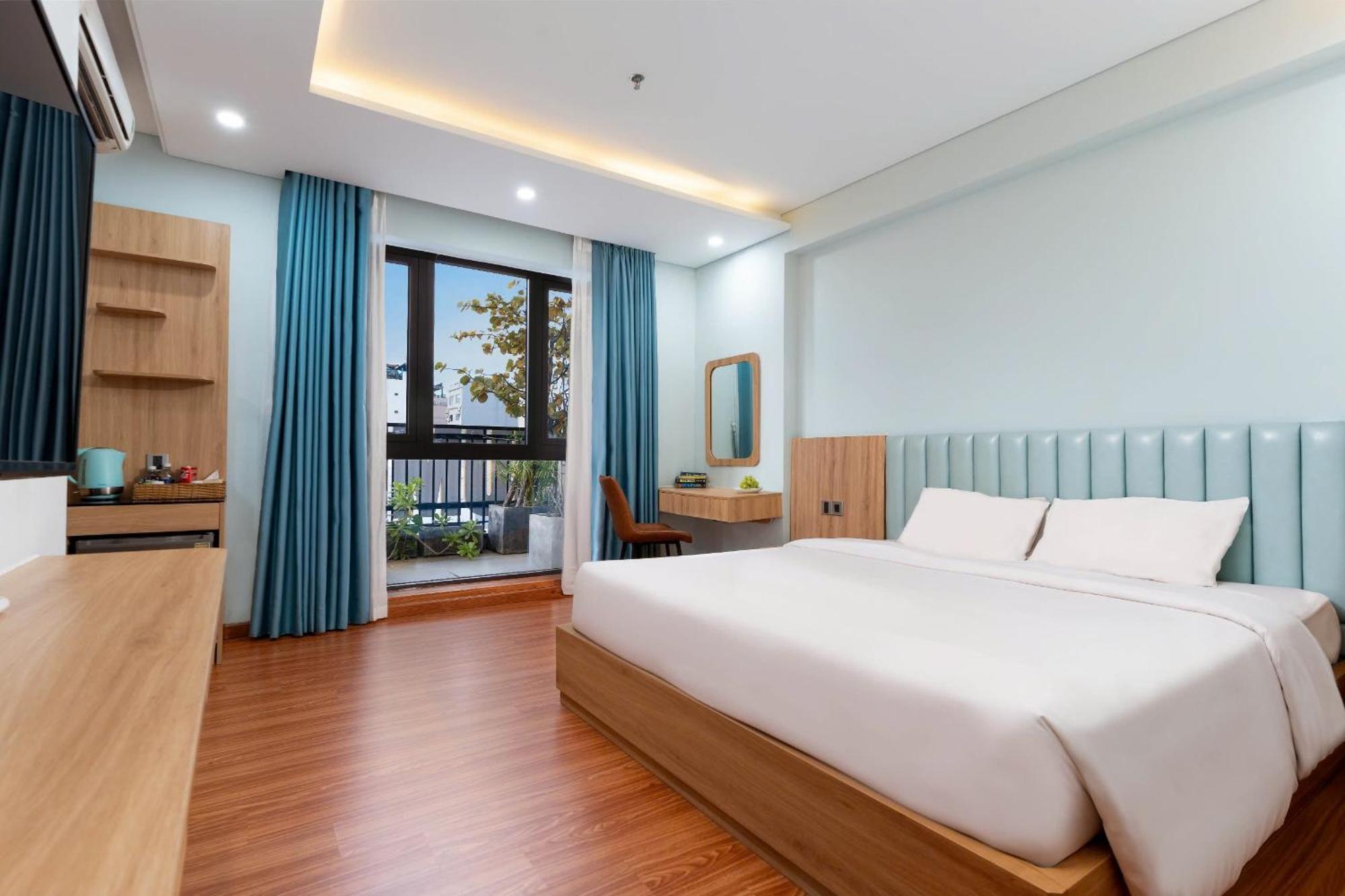 Hummer Hotel & Apartment Da Nang Beach Bagian luar foto